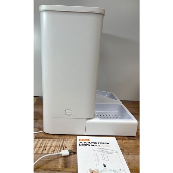 Leicko 4500ml Automatic Pet Feeder With LCD Display & Dual Bowls For Food & Wate - Picture 10 of 15
